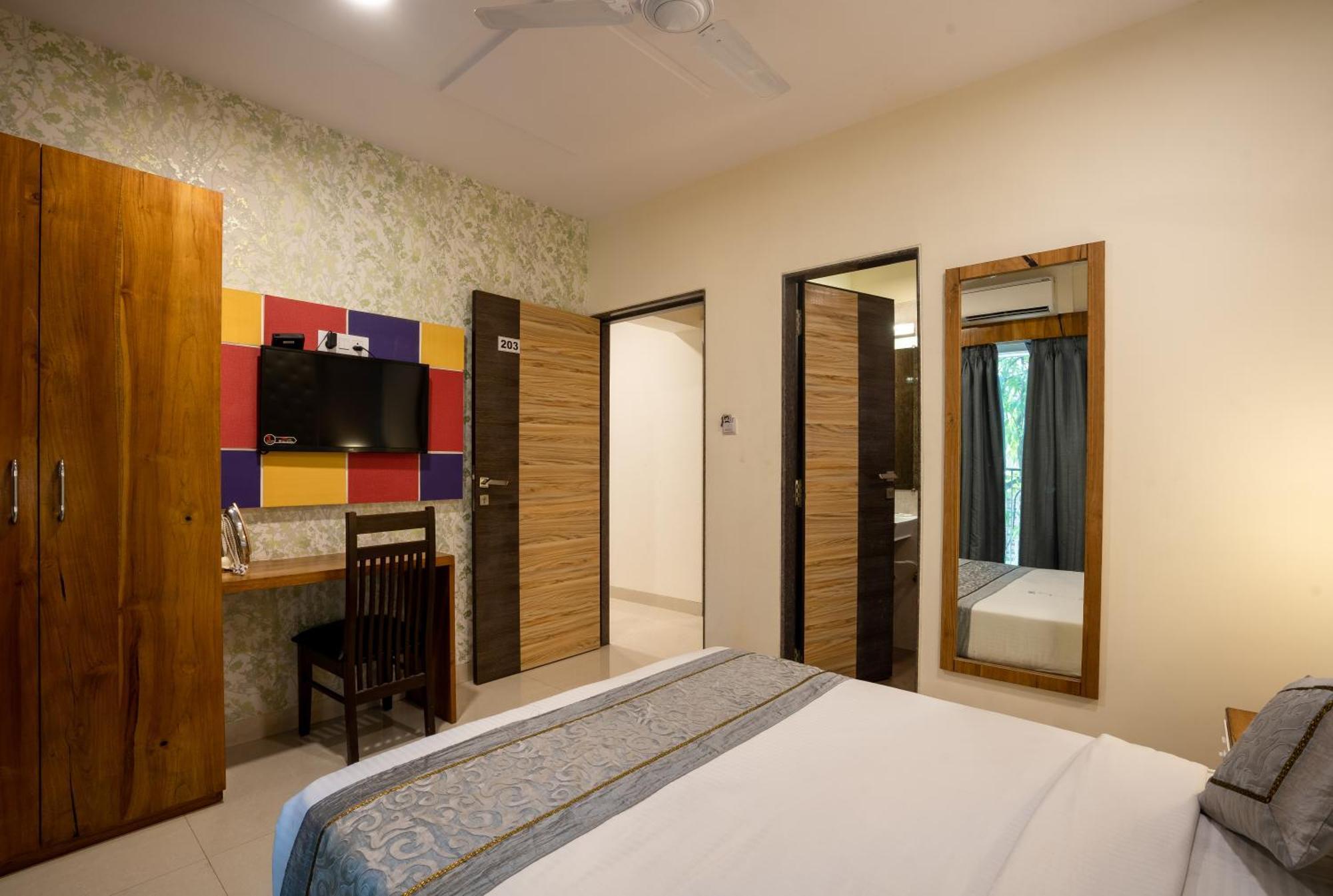 Home2 Suites And Service Apartments, Mumbai Airport Szoba fotó